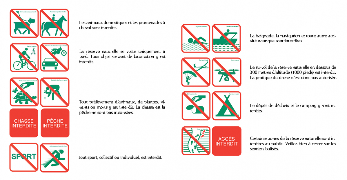 Principales règles