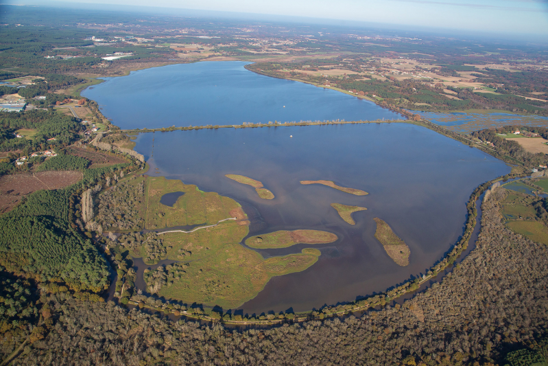 Vue du ciel Marais Orx 1.jpg